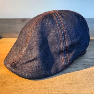 Stetson Texas Denim Ivy Flat 6 Panel Cap Men - Hat Made in the EU